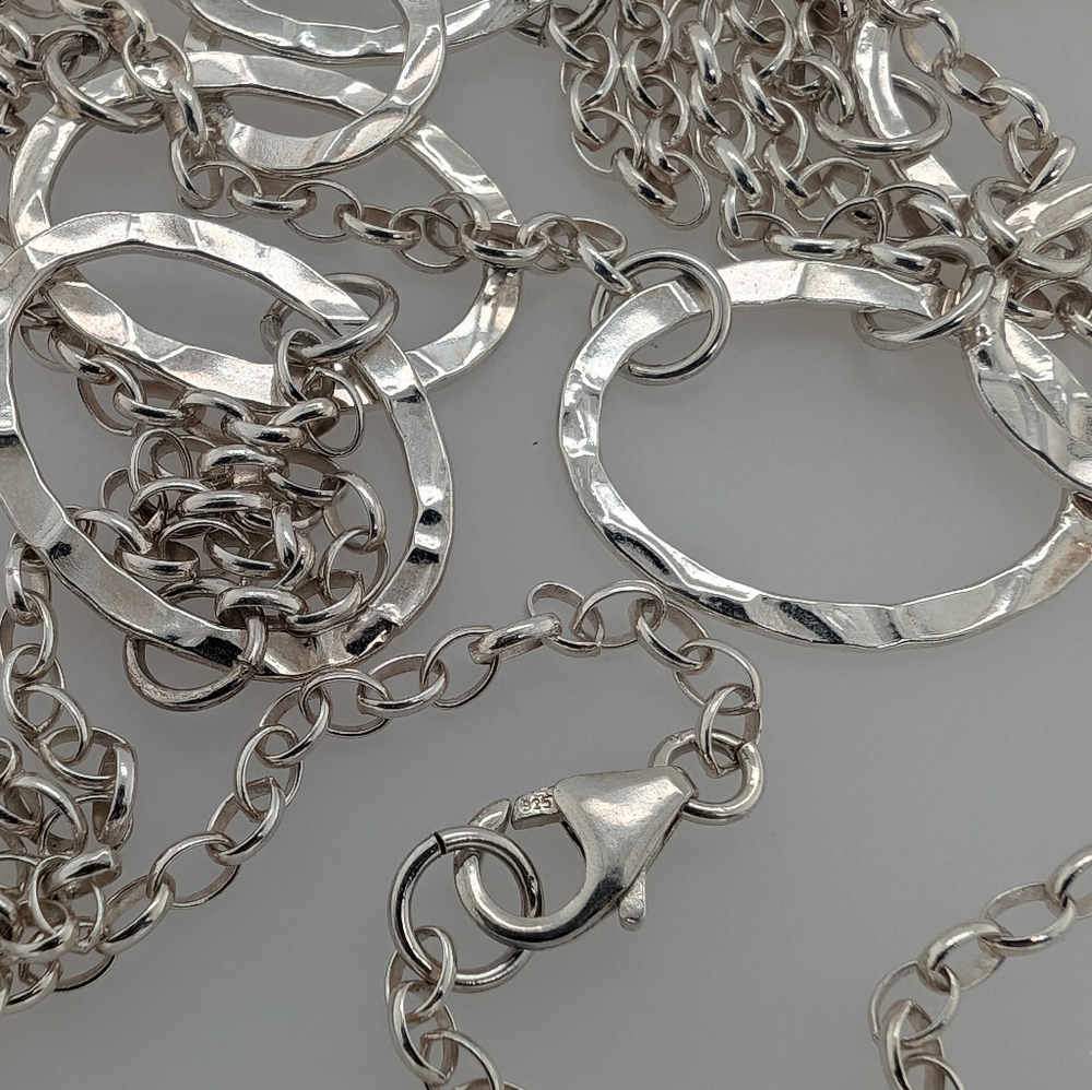 Sterling Silver Wrap Around/Layering Necklace - image 5